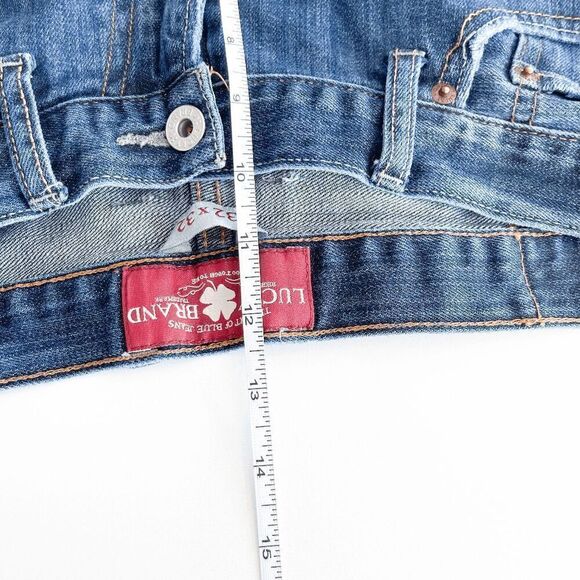 Lucky Brand Men's Whisker 367 Vintage Boot Denim Jeans Blue Size 32 x 32 - Picture 11 of 11